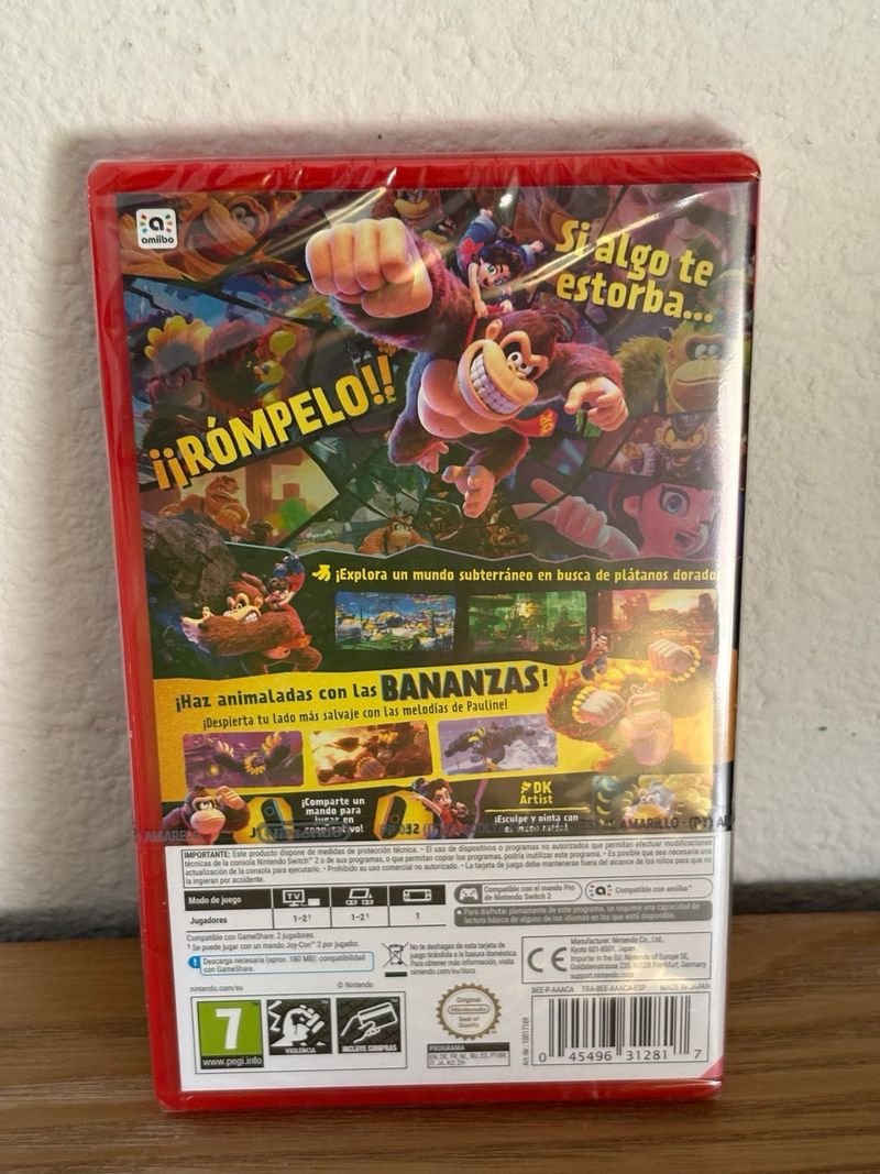 Donkey Kong Bananza - Nintendo Switch (PRECINTADO) afbeelding 2