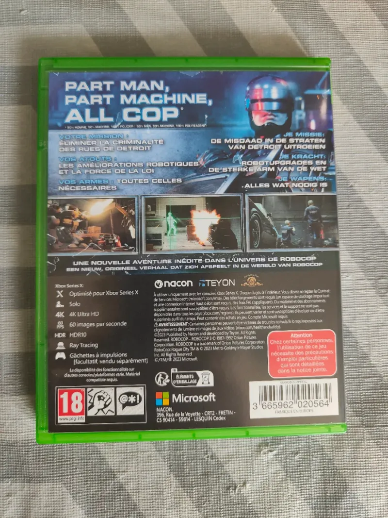 Robocop Rogue City Xbox Series X afbeelding 2
