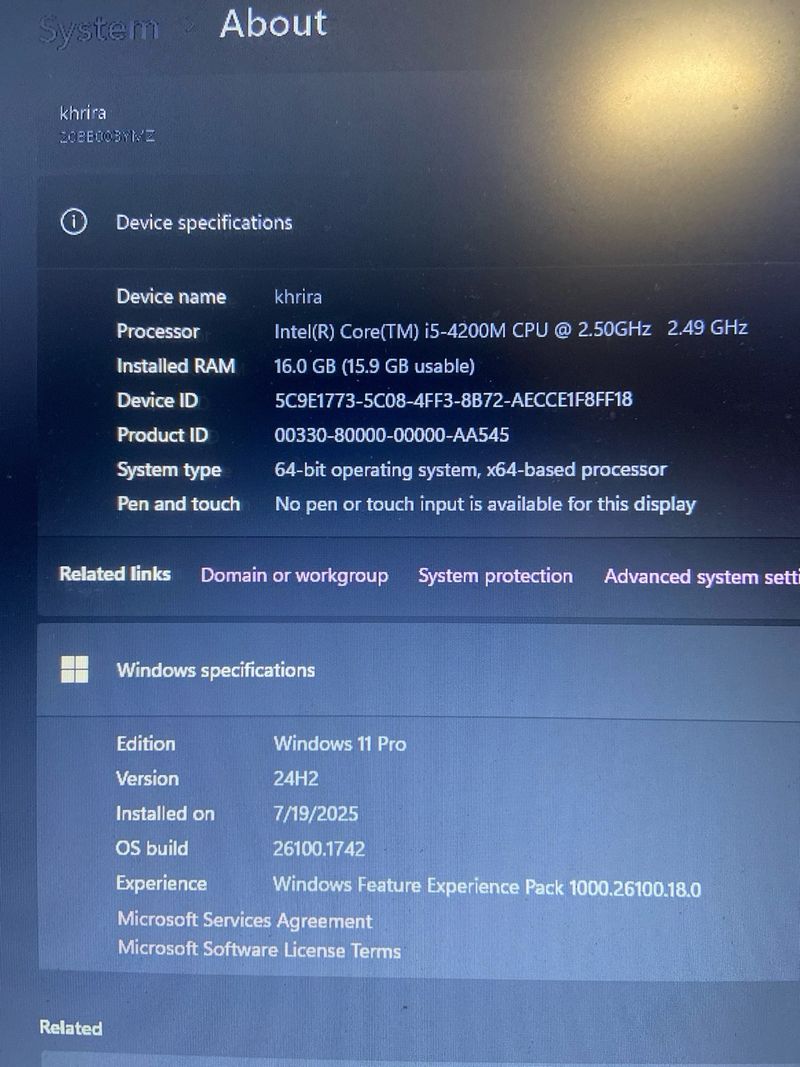 Lenovo Thinkpad T540p afbeelding 2