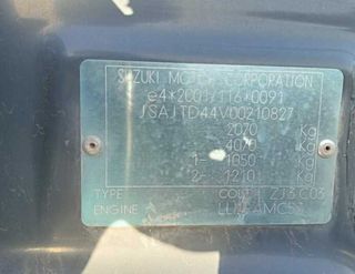 Cinturón seguridad tras izq suzuki grand jb 316812