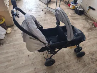 Carro de bebé doble