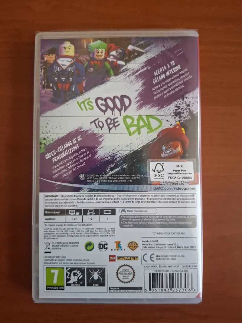 Lego DC Súper Villanos Nintendo Switch precintado afbeelding 2
