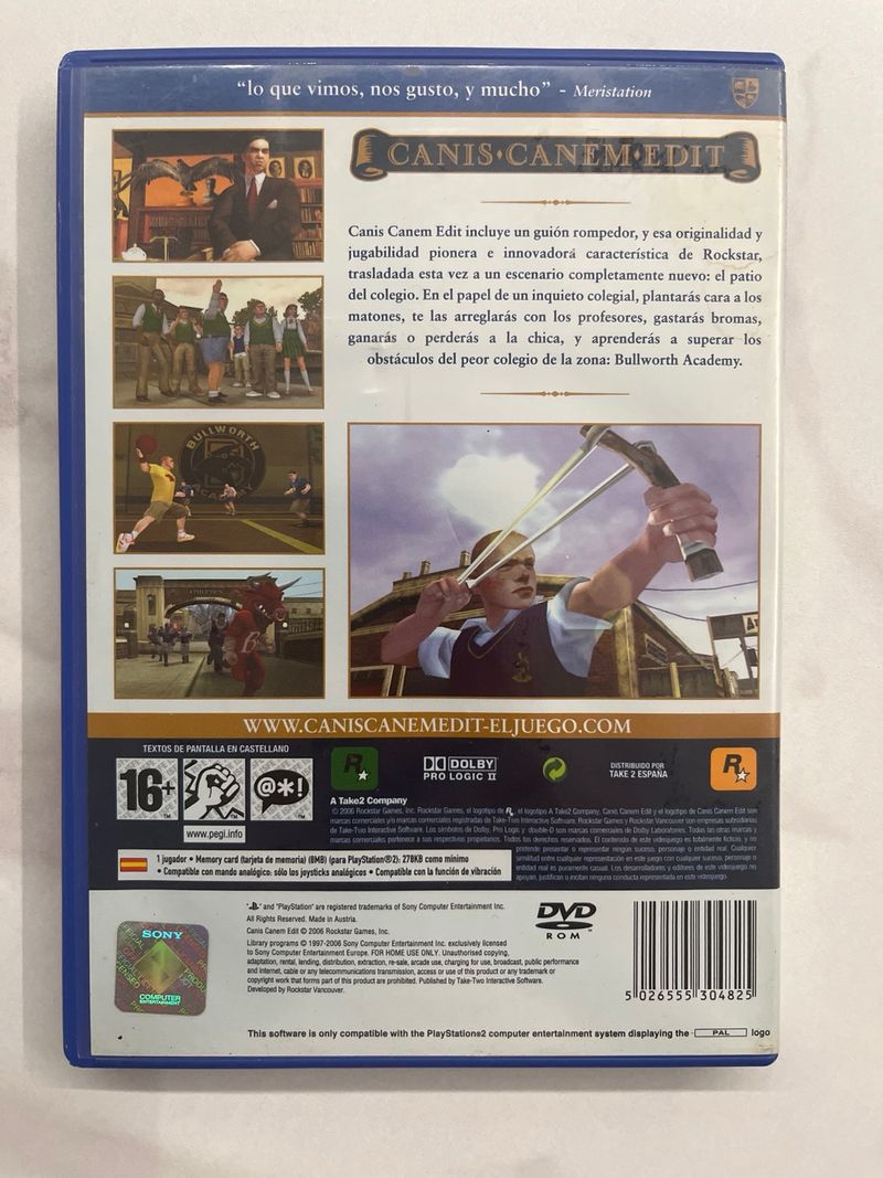 Canis Canem Edit PS2 afbeelding 2