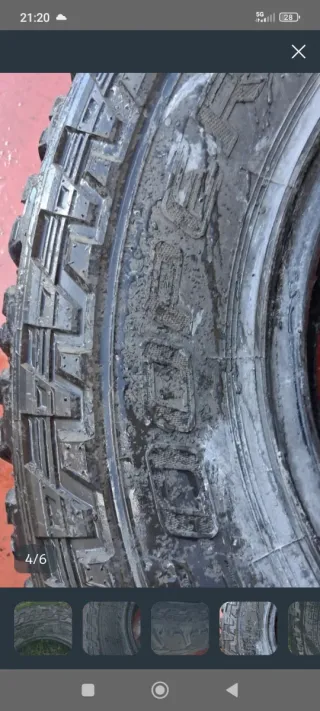 Pareja de neumáticos todoterreno T 295/70 R17