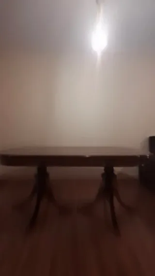 Mesa de comedor extensible vintage