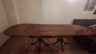 Mesa de comedor extensible vintage