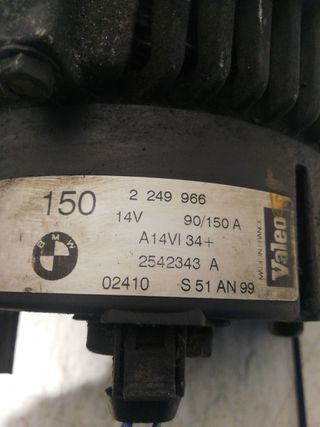 ALTERNADOR BMW SERIE 3 BERLINA (E46)