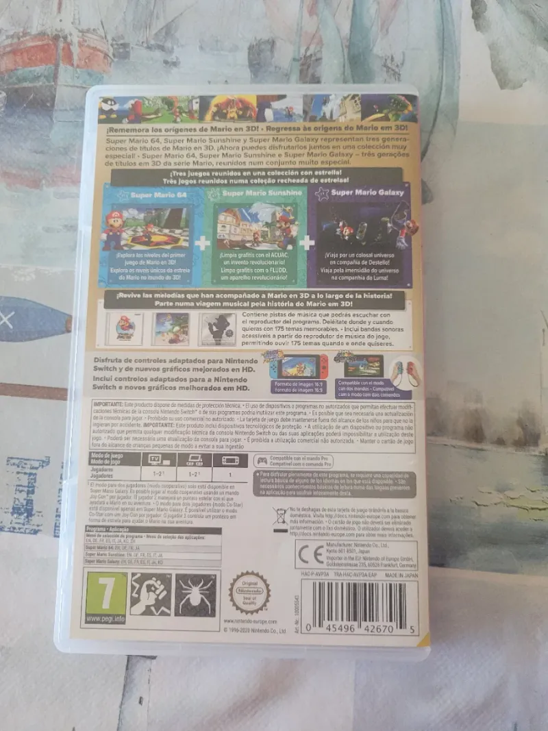 Mario 3D All-Stars Switch DESCATALOGADO afbeelding 2