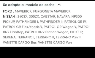 Sensor Marcha Atrás Nissan Terrano/Ford Maverick