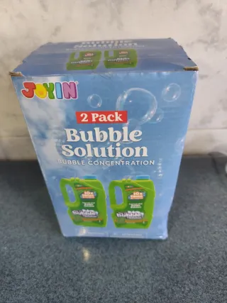 2 Botellas Jabón Concentrado Pompas