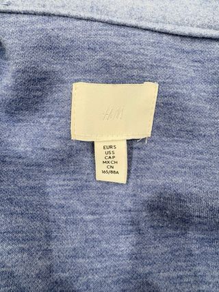 Chaqueta sobrecamisa azul