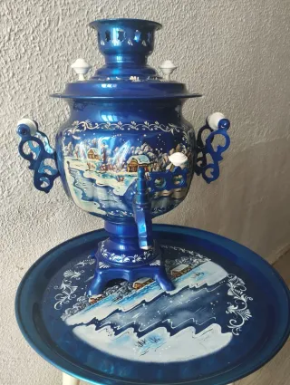 Tetera rusa (samovar) decoración exclusiva