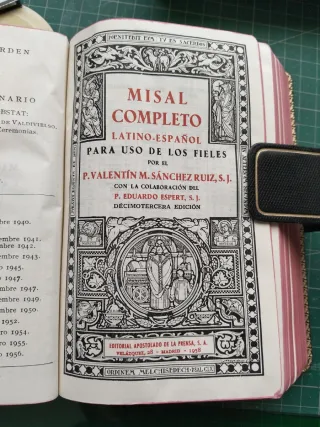 Misal completo Latino- Español