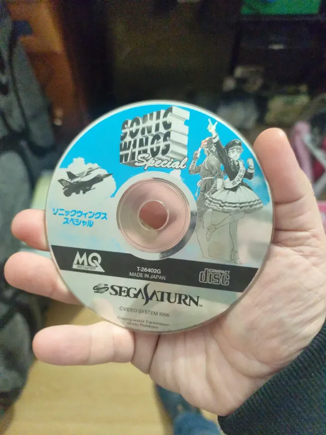 CD Sega Saturn Sonic Wings Special