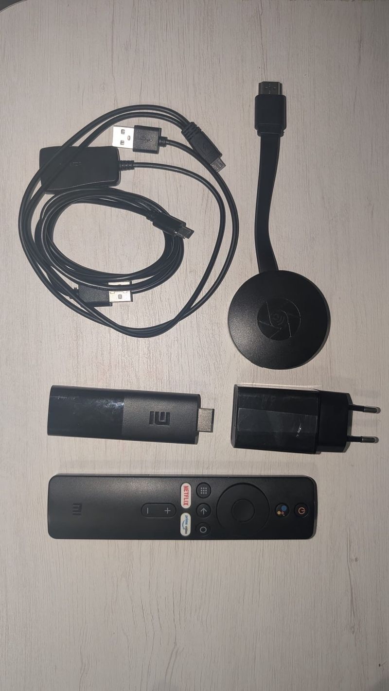 Xiaomi Chromecast y Mando TV