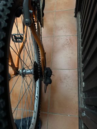 Bicicleta Orbea Montaña Blanca y Naranja