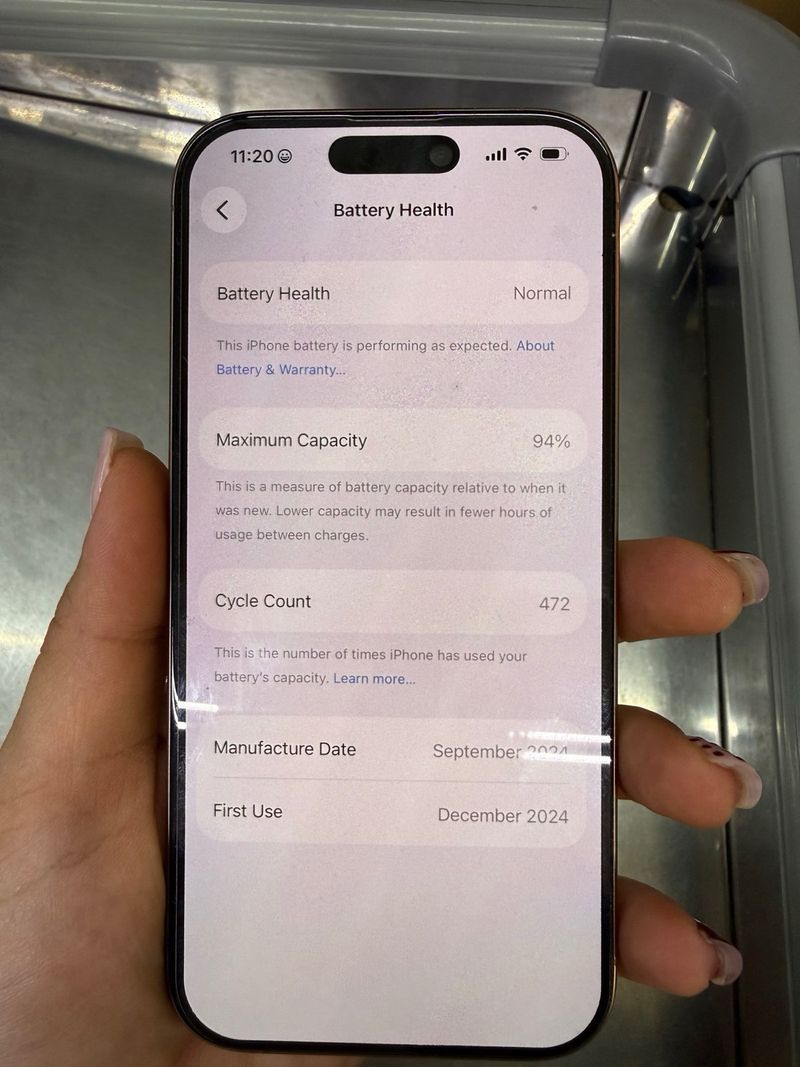 iPhone 16 Pro Dorado afbeelding 6