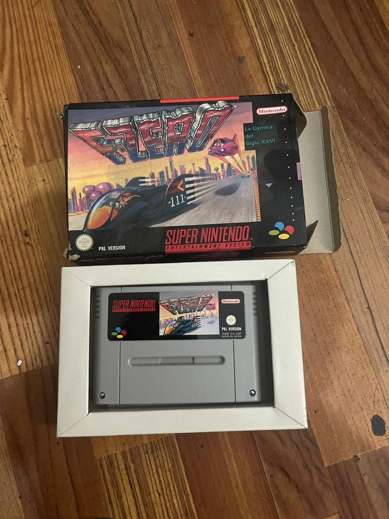 F-Zero Super Nintendo PAL España