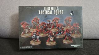 Warhammer Sealed OOP Blood Angels Tactical Squad