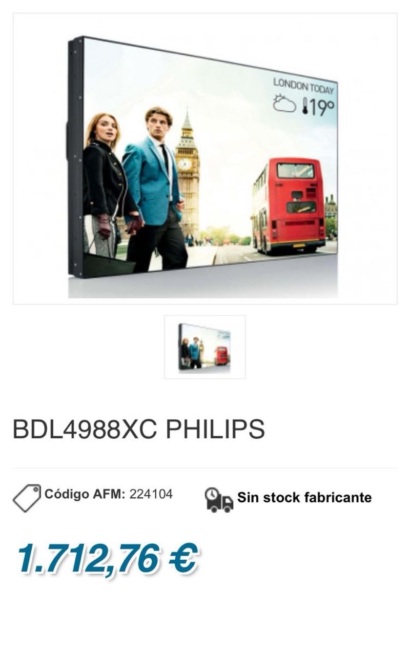 Philips BDL4988XC