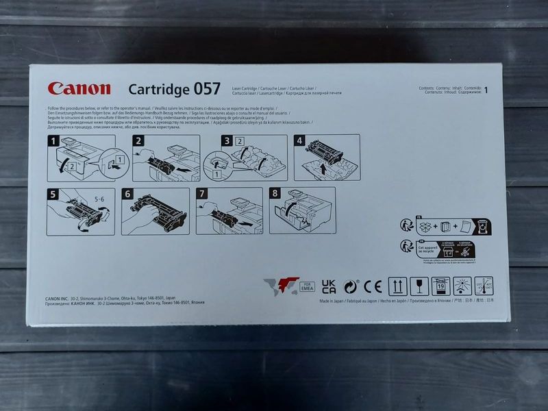 Tóner Canon 057 Original NUEVO afbeelding 2