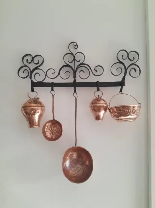 Espeteras antiguas decorativas