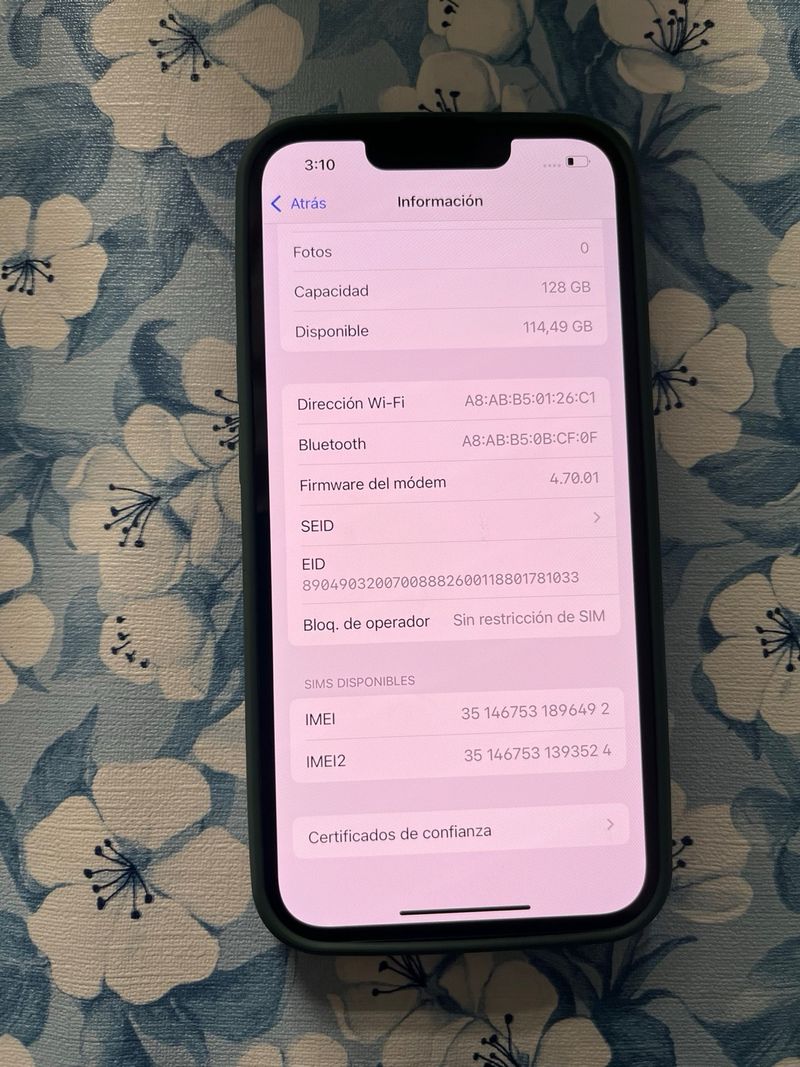 iPhone 13 128GB PERFECTO | Batería 84% afbeelding 10