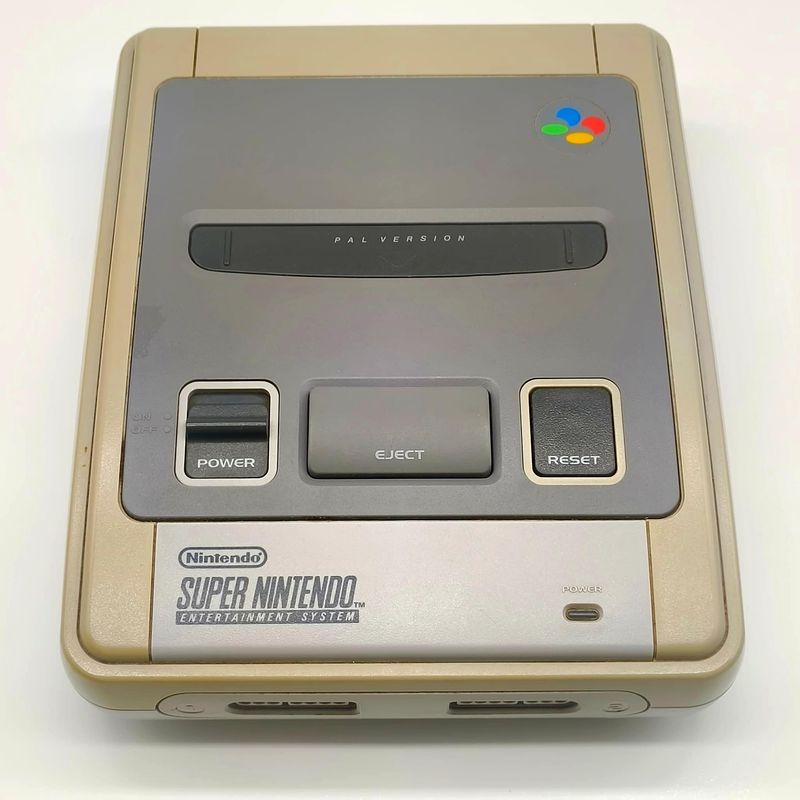 Super Nintendo Snes 1Chip-01 Pal Eur 2 controladores afbeelding 4