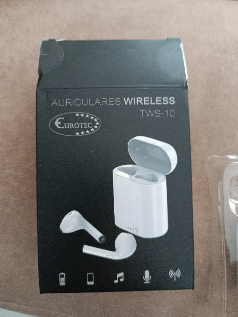 Auriculares Bluetooth TWS-10 EUROTEC