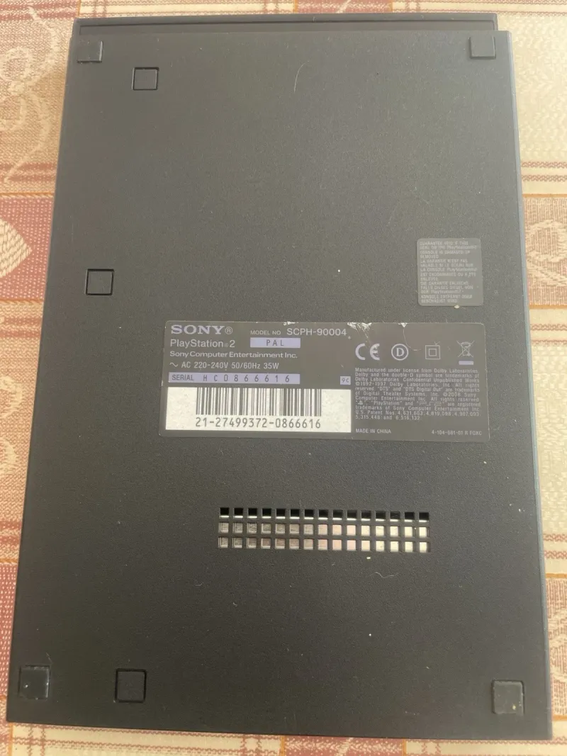 Consola PlayStation 2 Slim SCPH-90004 Solo DVD afbeelding 3