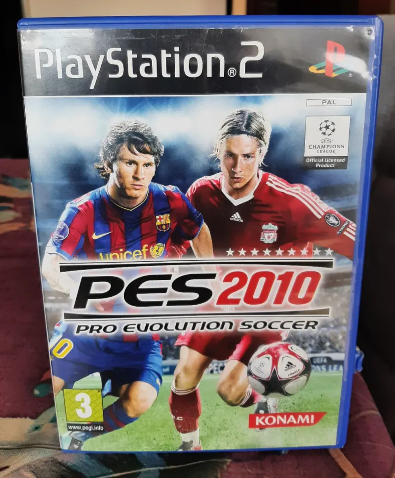 Juego PS2 Pro Evolution Soccer 2010