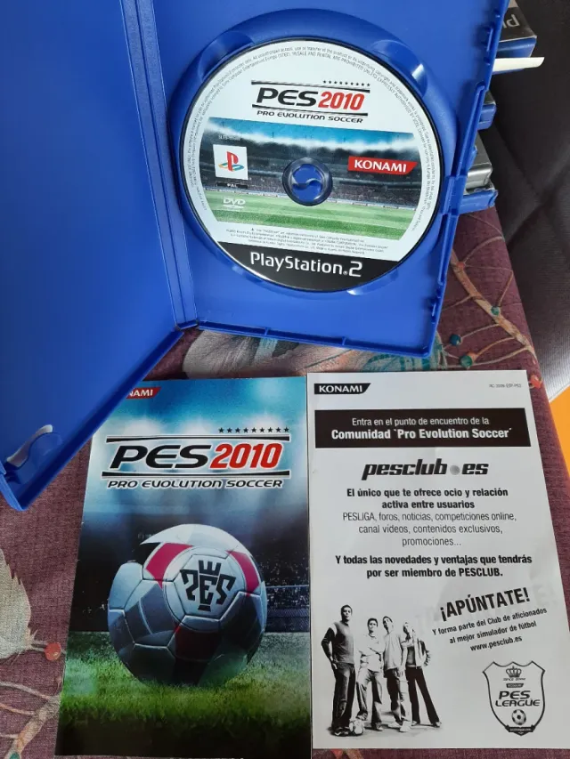 Juego PS2 Pro Evolution Soccer 2010
