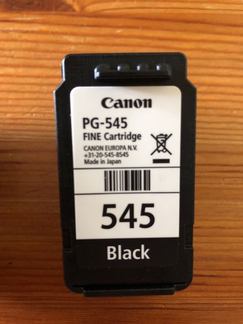 2 Cartuchos Canon CL-561i y PG-545 afbeelding 3