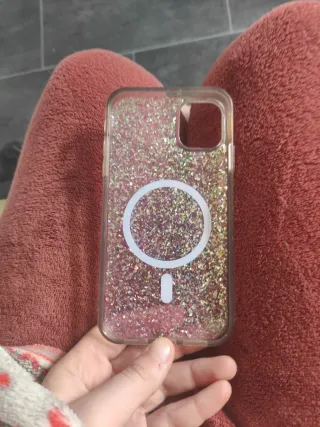 Funda iPhone 11 Glitter, MagSafe.precio negociable