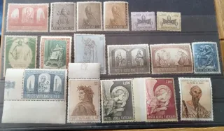 Lote Sellos Vaticano Variados