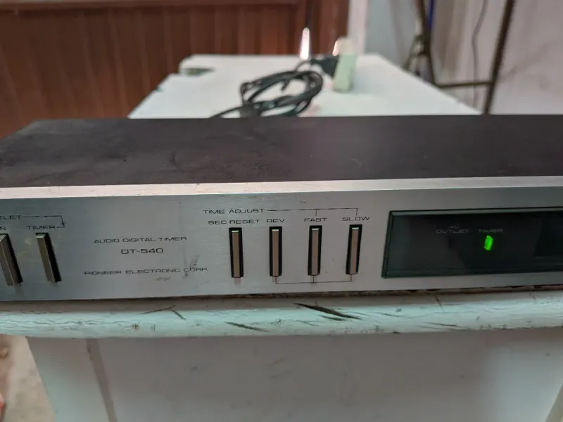 Pioneer DT-540 Temporizador de Audio Digital Vintage afbeelding 3
