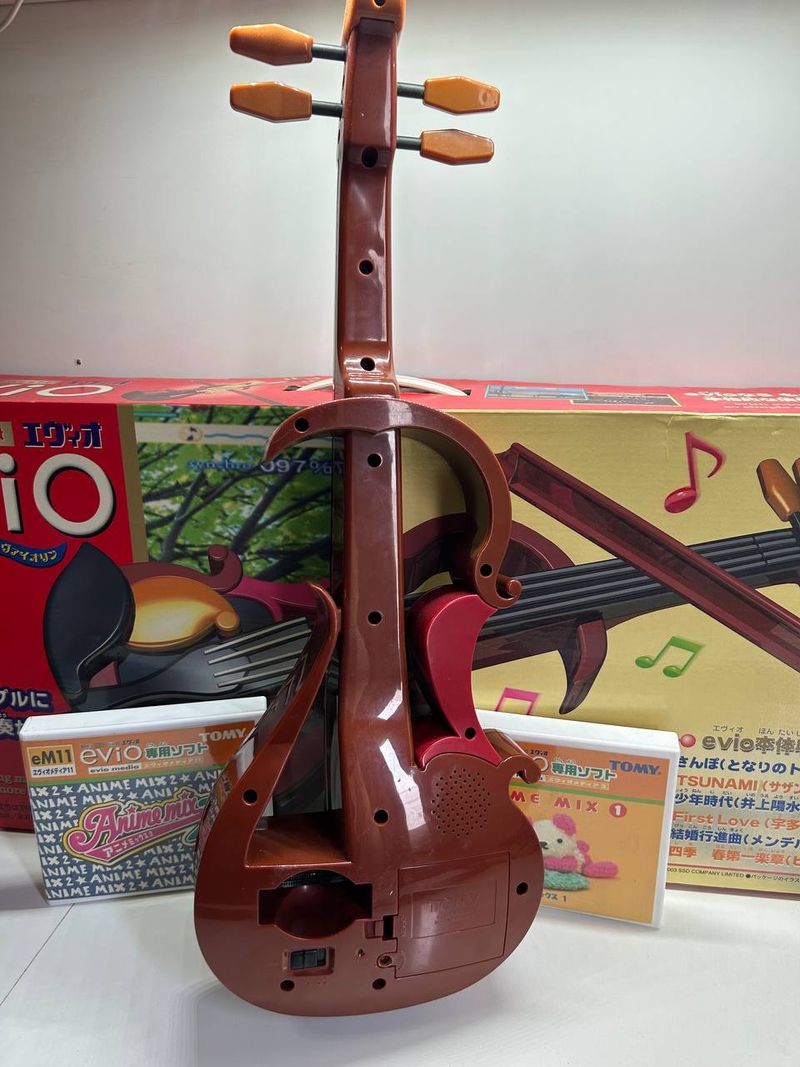 Consola Evio Violin Takara Tomy + 2 juegos JAP afbeelding 2