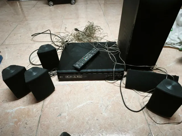 Home Cinema Blu-ray LG Negro