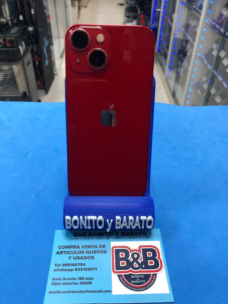 iPhone 13 mini 256GB Rojo 100% Batería afbeelding 2