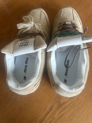 Sneakers New Balance Miu Miu Beige