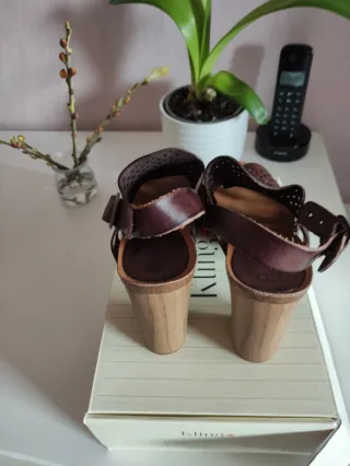 Sandalias tacón 10cm mujer talla 39