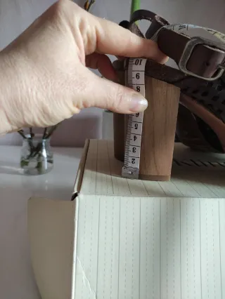 Sandalias tacón 10cm mujer talla 39