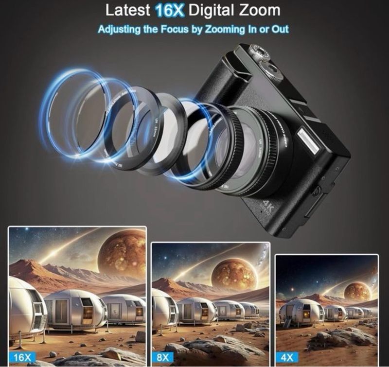 Cámara Digital 4K afbeelding 4