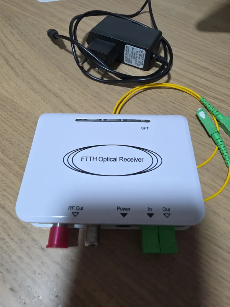 Receptor Óptico FTTH CATV