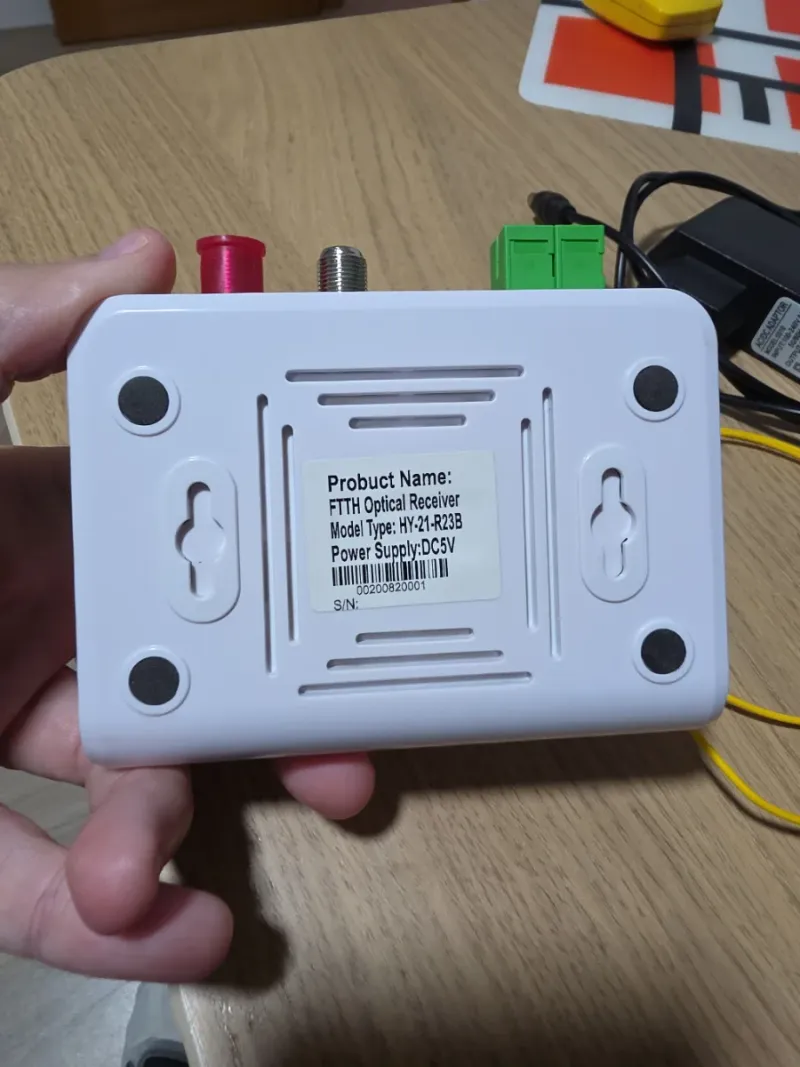 Receptor Óptico FTTH CATV afbeelding 4