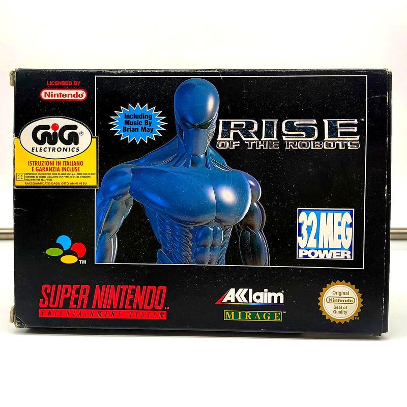 Ascenso de los Robots - Super Nintendo Snes - Pal GIG