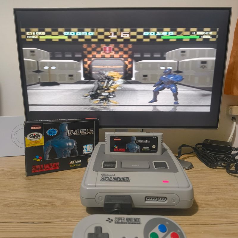 Ascenso de los Robots - Super Nintendo Snes - Pal GIG afbeelding 2
