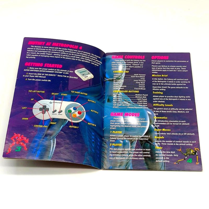 Ascenso de los Robots - Super Nintendo Snes - Pal GIG afbeelding 8
