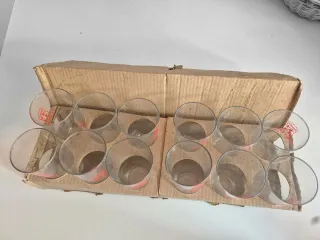 Pack 12 Vasos Cerveza Ero Pils Años 60 vintage