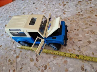 Coche Policía Land Rover Juguete